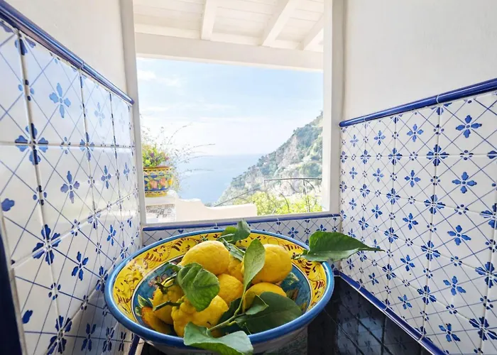 公寓 Profumo Di Mare Con Vista Mozzafiato *